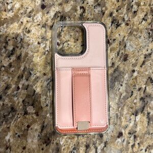 Walli iPhone 14 Pro Wallet Case Card Holder Creamsicle